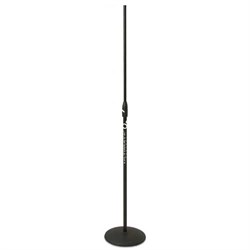 Ultimate Support MC-05B стойка микрофонная прямая, круглое основание, высота 89-163см, диаметр основания 25,4см, вес 4кг, резьба 5/8", черная - фото 10287