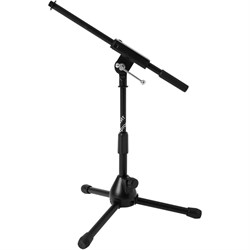 Ultimate Support JS-MCFB50 низкая стойка микрофонная "журавль" на треноге, колено фиксированной длины 61см, черная, алюминий, 2.53кг - фото 10361