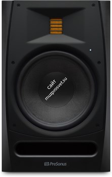 PreSonus R80 активный студийный монитор (bi-amp) кевлар 8"+ AMT 3" НЧ100+ВЧ50Вт 40-22000Гц 107дБ(пик), чёрная сменная панель в комплекте - фото 10383