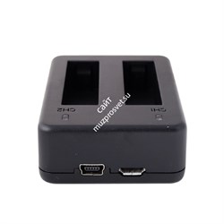 Fujimi 2AHDBT-401USB Зарядное устройство USB для двух АКБ GP H4B(GoPro4) - фото 109314