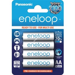 Panasonic Eneloop AA 1900 4BP (BK-3MCCE/4BE) - фото 109533