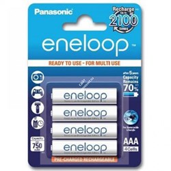 Panasonic Eneloop AAA 750 4BP (BK-4MCCE/4BE) - фото 109537