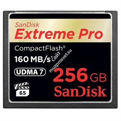 Sandisk Extreme Pro CompactFlash 256Gb (160/140 Mb/s) - фото 110624