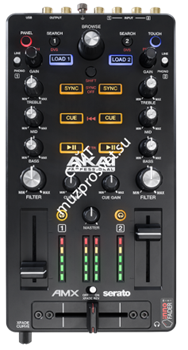 AKAI PRO AMX контроллер микшера Serato DJ, 2 канала, входы Phono/Line - фото 11096