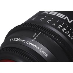 Объектив Samyang Xeen 50mm T1.5 Pro Cine Lens Canon EF - фото 111078