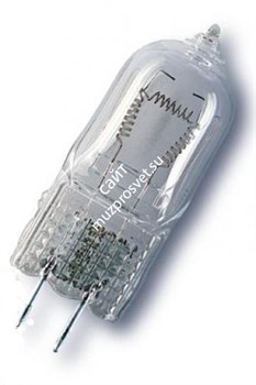 OSRAM 64502 - лампа галоген. 230 В/150 Вт, GX6,35 без отражателя - 25 часов , 3400К - фото 112412