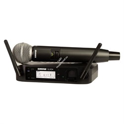 SHURE GLXD24E/SM58 Z2 2.4 GHz цифровая вокальная радиосистема с ручным передатчиком SM58 - фото 11258