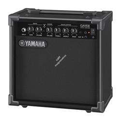 YAMAHA GA15 - гитарный комбо, 15 Вт, 1x6,5”, 3-пол. экв., вход AUX,  выход для наушников - фото 112880