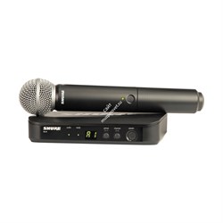 SHURE BLX24E/SM58 M17 662-686 MHz радиосистема вокальная с капсюлем динамического микрофона SM58 - фото 11293