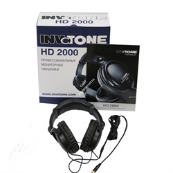 INVOTONE HD2000 - наушники закрытые динамич., 32 Ом, 10-25000Гц, 100 мВт - фото 113193