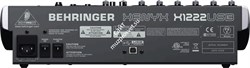 BEHRINGER X1222USB - микшер,4моно,4стер.,6 мик.предусил,2 AUX-шины,процессор эффектов, USB,эквалайзе - фото 113503
