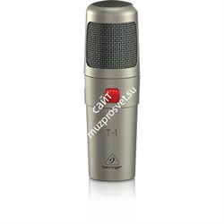 Behringer T-1 -ламповый студийный конденсаторный микрофон, кардиоида. - фото 113599