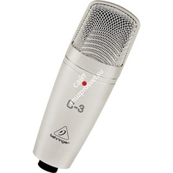 BEHRINGER C-3 - студийный конденсаторный микрофон,40 - 18000 Гц ,кардиоида, всенаправленная, восьмер - фото 114468
