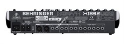Behringer X1832USB аналоговый микшер, 14 каналов, 6 мик. + 4 лин.стерео + 2 AUX RET, 3 AUX (1 PRE/POST), 1 GROUP, DSP FX, USB-audio, Main L/R- XLR/Jack, 6 компрессоров, мастер-GEQ 9 полос - фото 11488