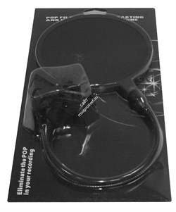 INVOTONE MPF200 - поп фильтр с поворотной рамкой, в блистере с креплением на микрофонную стойку, - фото 115323
