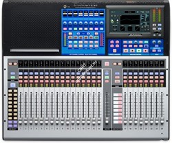 PreSonus StudioLive 24 Series III цифровой микшер, 38 кан.+8 возвратов, 24+1фейдер, 30аналоговых вх/18вых, 4FX,4GR,16MIX, 4AUX FX, USB-audio,AVB-audio - фото 11614
