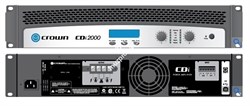 CROWN CDi1000 - двухканальный усилитель мощности с DSP, 2х700 Вт/2 Ом, 2х500 Вт/4 Ом, 2х275 Вт/8 Ом - фото 116507