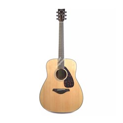YAMAHA FG800 MN - акуст гитара, дредноут, верхняя дека массив ели, цвет натуральный матовый - фото 118376