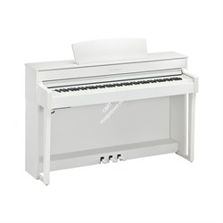 YAMAHA CLP-645WH - клавинова 88кл.,клавиатура NWX/256 полиф./34тембра/2х50вт/USB,цвет-белый - фото 119029