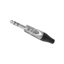 AMPHENOL TS3PJ - джек стерео, кабельный, 6.3 мм,  цвет никель, зажим Jaws,  колпачок пластик - фото 119447