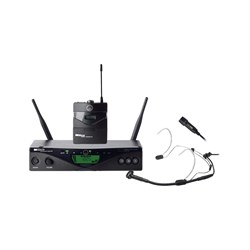 AKG WMS470 Pres Set BD3 50mW - радиосистема с оголовьем и петличным микрофоном (720-750МГц) - фото 120861