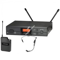 ATW2110a/HC2 головная радиосистема,10 каналов UHF с конденсаторным микрофоном ATM73CW/AUDIO-TECHNICA - фото 130916