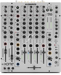 XONE:96 / Аналоговый DJ микшер, 6+2 канала, две 24-канальные 32 бит/96 кГц аудиокарты / ALLEN&HEATH - фото 131802