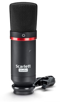 FOCUSRITE Scarlett Solo Studio 2nd Gen студийный комплект (Scarlett Solo 2nd Gen, наушники, микрофон, ПО, микрофонный кабель). - фото 133796