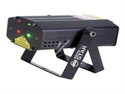 American DJ Micro Star Лазерный светоприбор, лазерные диоды: G - 1 x 30 мВт + R - 1 x 80 мВт - фото 141753
