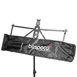 BESPECO BP1C Пюпитр складной с чехлом, регулируемая высота 50-110 см, полотно для нот 50 х 24 см - фото 142335