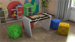 Интерактивный сенсорный столик для детей Kids slim 27" - фото 148493