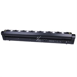 INVOLIGHT LEDBAR508R - светодиодная моторизованная панель, 7x 3Вт (амбер), красный лазер 8х 500мВт - фото 148918