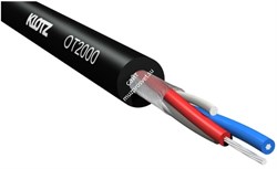 KLOTZ OT2000 Цифровой кабель AES/EBU, 110 Ом, 0,22мм2, гибкий, PVC, вн.диам. 6,5мм, черный, катушка 100 м - фото 149236