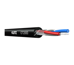 KLOTZ OT2000 Цифровой кабель AES/EBU, 110 Ом, 0,22мм2, гибкий, PVC, вн.диам. 6,5мм, черный, катушка 100 м - фото 149237
