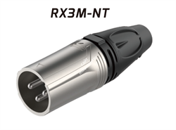 ROXTONE RX3M-NT Разъем cannon кабельный 1шт., папа 3-х контактный, цвет: серебро, каждый разьем в блистере, 400шт. в коробке размером 46x33x30см в которой 20 упаковок по 20 коннекторо в индивидуальном блистере) - фото 151759