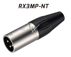 ROXTONE RX3MP-NT (индивидуальная упаковка) (discontinued) Разъем cannon кабельный в индивидуальной упаковке, папа 3-х контактный. цвет: серебро,  поставляются по 1шт в индивидуальном блистере. - фото 151763