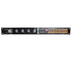 DSPPA DA-4125 4-канальный цифровой трансляционный усилитель мощности , 4х125Вт-70В/100В,  Питание AC 220В/ DC 24В. Высота 1U - фото 151909