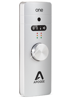 Apogee One интерфейс USB мобильный 4-канальный для Windows и Mac со встроенным микрофоном, 192 кГц - фото 152982