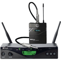 AKG WMS470 PRES SET радиосистема BD8: приёмник SR470, порт. передатчик+микрофон СK99L+микрофон с оголовьем C555L - фото 153123