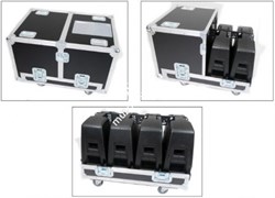 MARTIN AUDIO MLA Mini Flightcase Pack компактный линейный массив, комплект из 4 х элементов MLA mini в туровом кейсе - фото 154957