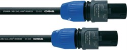 Cordial CPL 10 LL 2 спикерный кабель Speakon 2-контактный/Speakon 2-контактный, разъемы Neutrik, CLS225, 10.0 м, черный - фото 154961