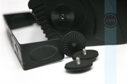 Настенная двухполосная экономичная акустическая система для 100V линий, 2/4/8/16W/off, IP44, цвет черный - фото 155607