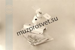 Универсальный шарнирный металлический кронштейн для настенной установки акустических систем CVGaudio RF508 / RF516 / RF608 / RF616 / ODF608 / ODF616, цвет белый - фото 157208