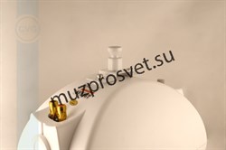 Универсальный шарнирный металлический кронштейн для настенной установки акустических систем CVGaudio RF508 / RF516 / RF608 / RF616 / ODF608 / ODF616, цвет белый - фото 157209