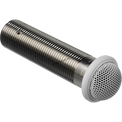 SHURE MX395AL/C плоский врезной кардиоидный конференц. микрофон, цвет алюминиевый - фото 159803