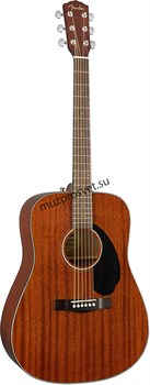 FENDER CD-60S DREAD ALL-MAH WN акустическая гитара, цвет натуральный - фото 159971