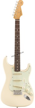 FENDER VINTERA '60S STRATOCASTER® MODIFIED, PAU FERRO FINGERBOARD, OLYMPIC WHITE электрогитара, цвет белый, в комплекте чехол - фото 160496