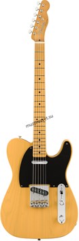 FENDER VINTERA '50S TELECASTER® MODIFIED, MAPLE FINGERBOARD, BUTTERSCOTCH BLONDE электрогитара, цвет жёлтый, в комплекте чехол - фото 160553