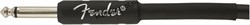 FENDER FENDER 15' INST CABLE BLK инструментальный кабель, черный, 15' (4,6 м) - фото 161344