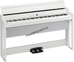 KORG G1B AIR-WH Цифровое пианино, 120-голосная полифония и тон-генератор Stereo PCM - фото 161407